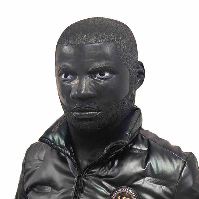 Black Man Mask Latex