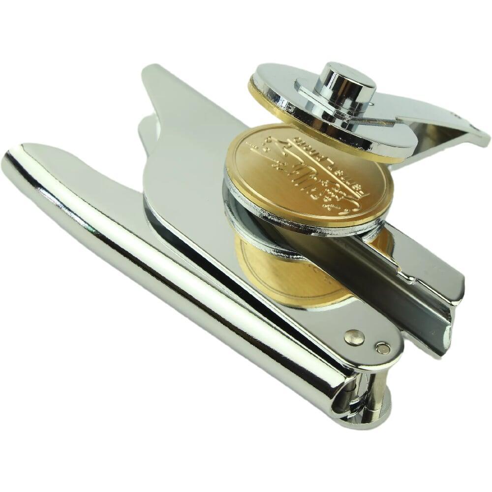 Custom logo emboss stamp