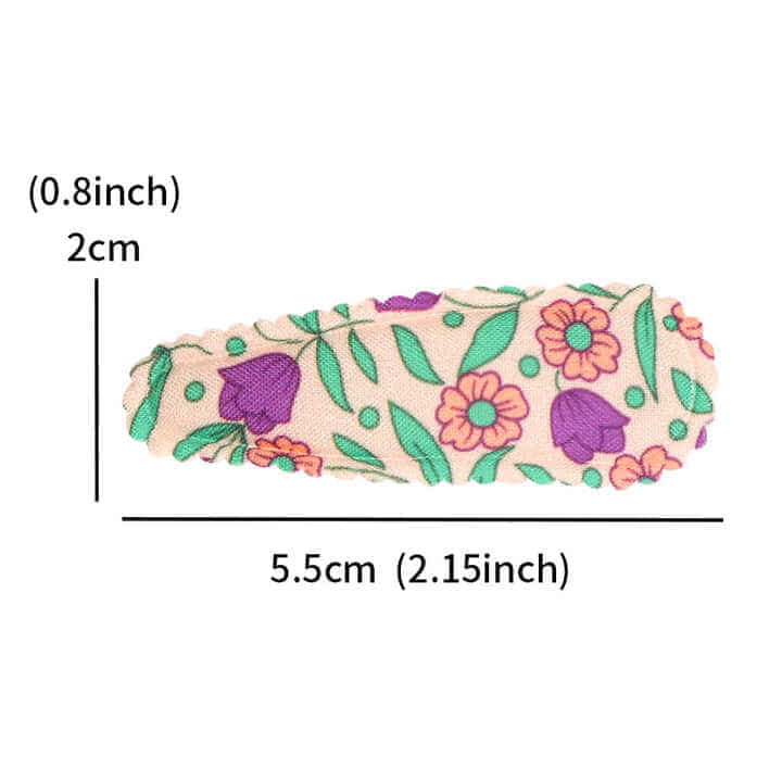 Fabric Hair Clips