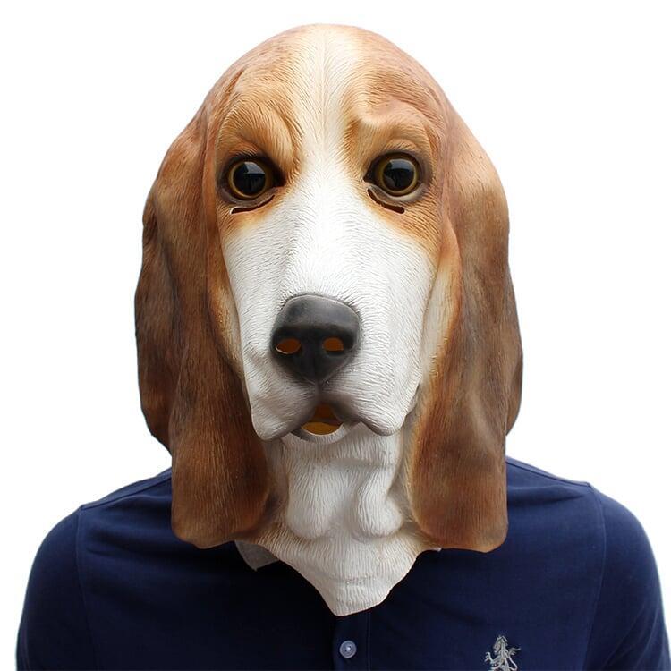 Latex Dog Mask