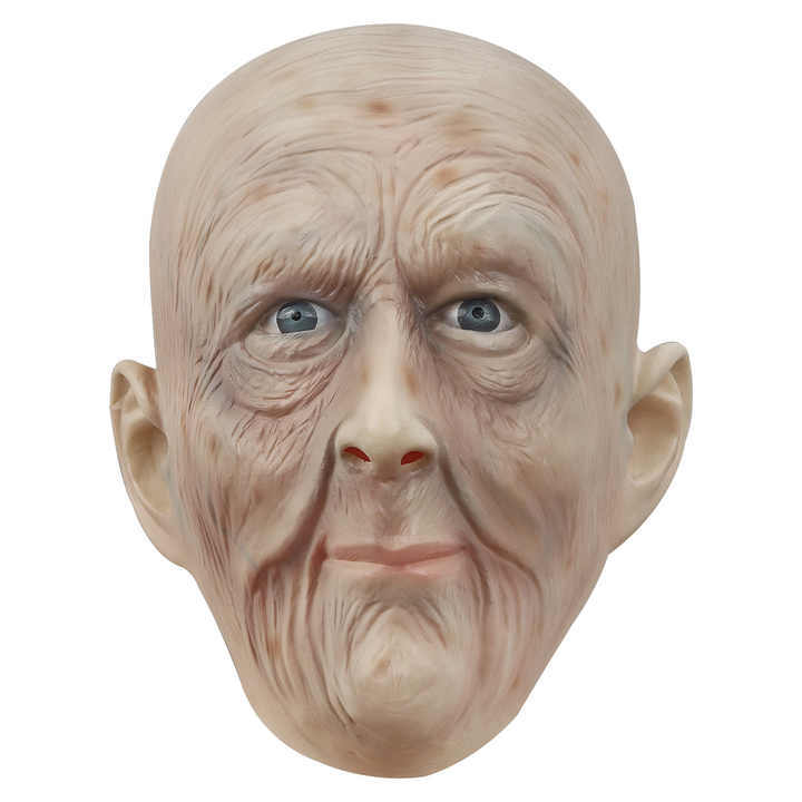Latex Old Man Mask