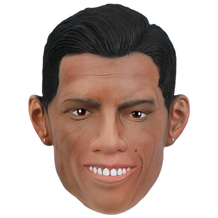 Realistic Man Mask Latex