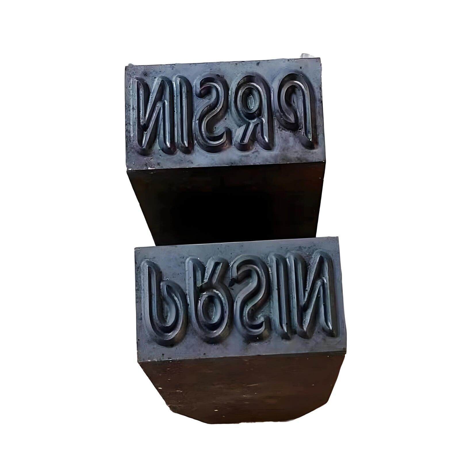 number metal punch stamp